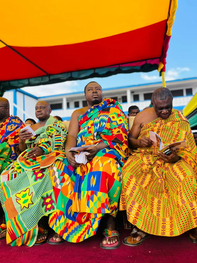 Kente, the cloth of Ghana's kings where every color carries a message